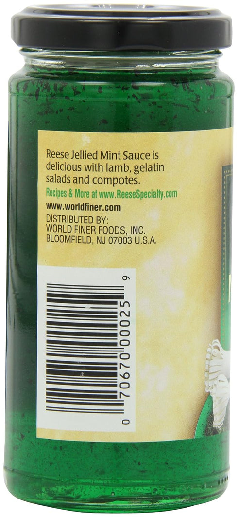 10.50-Ounce (Pack 6) Reese Jelly, Mint W/Leaves