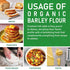 2 Jiva Organic Barley Flour Pound - All Natural & Raw - Product of India