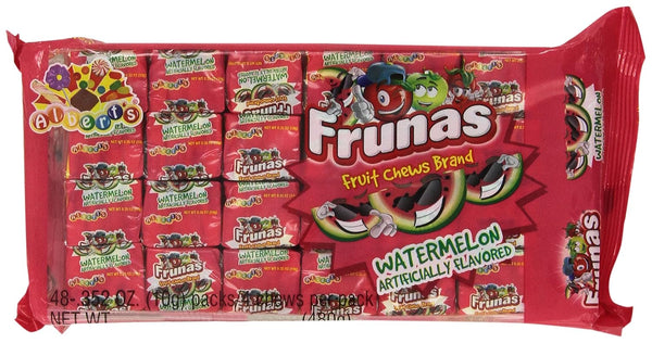 Frunas Fruit Chews Watermelon 48 Pack
