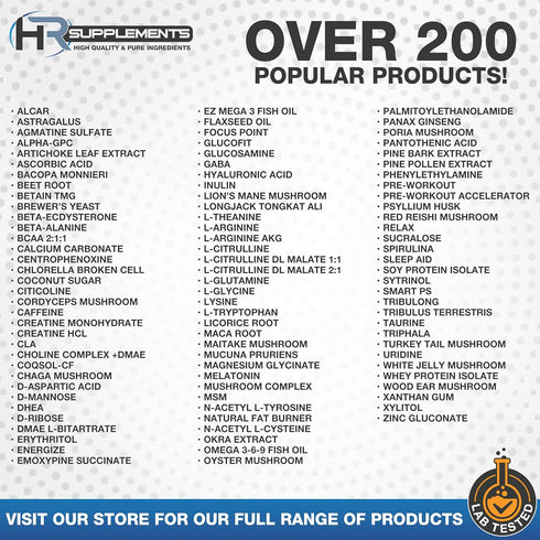 250 HR Supplements Sucralose Powder | Grams | Zero Calorie Sweetener & Keto Sugar Substitute | Hard Rhino