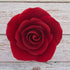 5 inch 1 Count Global Sugar Art Rose Sugar Cake Flowers Jumbo Deep Red, by Chef Alan Tetreault