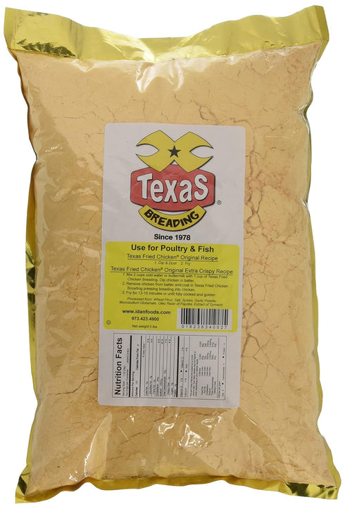 TexaS BREADING Texas Fried Chicken Breading, 5 lbs.