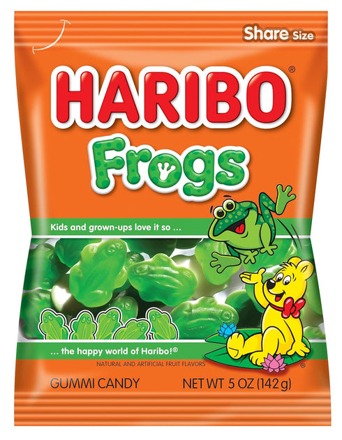 Haribo Gummy Frogs, 5 Oz