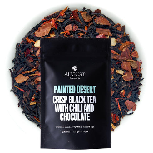 August Uncommon Painted Desert Black Tea Spicy and Rich Blend with Notes