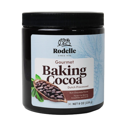 Rodelle Gourmet Baking Cocoa, 8 Oz