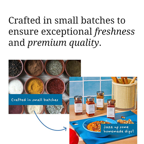 Set 4 The Mediterranean Dish Everyday Spice Bundle - Allspice, Coriander, Cardamom and Cumin - Essential Mediterranean