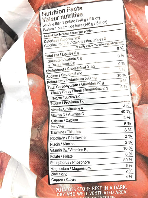 Fresh Produce 48 Potato Red Organic, Ounce