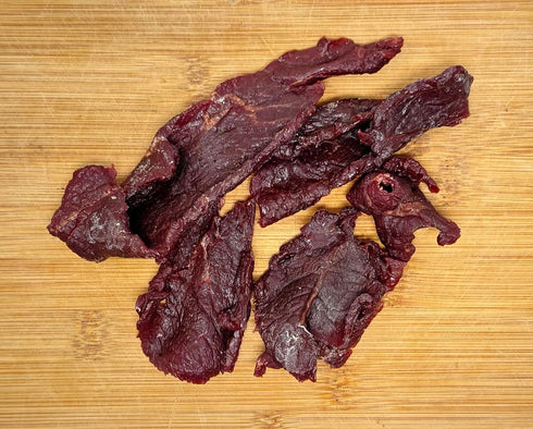 Ranch House Pack 3 3.3 oz Beef Jerky Inferno of - Spicy Jerky, Whole-Muscle Montana Beef Strips, High Protein Snack
