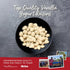 7oz Mariani Vanilla Yogurt Covered Raisins Resealable Bag Sweet & Creamy Snack, Real California Raisins, Kosher