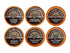 Generic Single Serve Sampler: Blueberry Cinnamon Crumble, Chocolate Peanut Butter, Cinnamon Roll, French