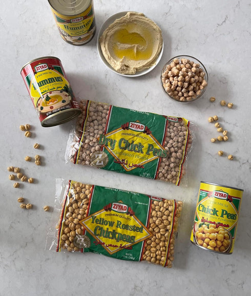 32 Oz Ziyad Dry Chickpeas, Garbanzo Beans, Ancient Grains, No Additives, No Preservatives, Great Source of Protein