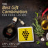 Vineyard Select Olive Balsamic Dipping Plate - Gourmet Flavor Enhancer