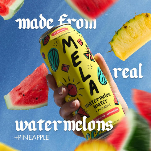 100 16.9 oz, 12-pack) Mela Watermelon Water - Watermelon Juice, Percent Natural Fruit Juice with Vitamin C