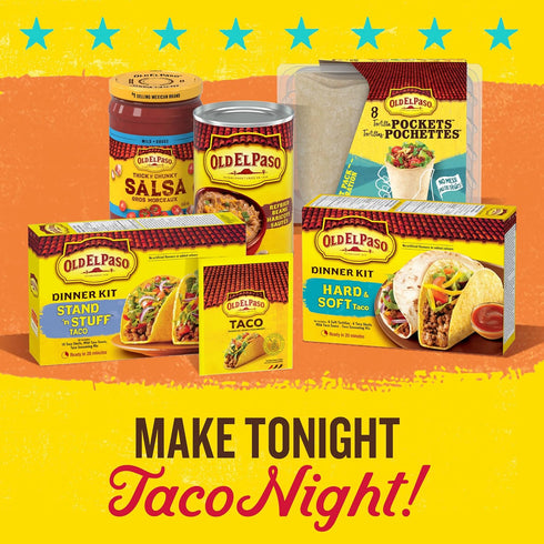 510g/18 oz Old El Paso Burrito Dinner Kit, {Imported from Canada}