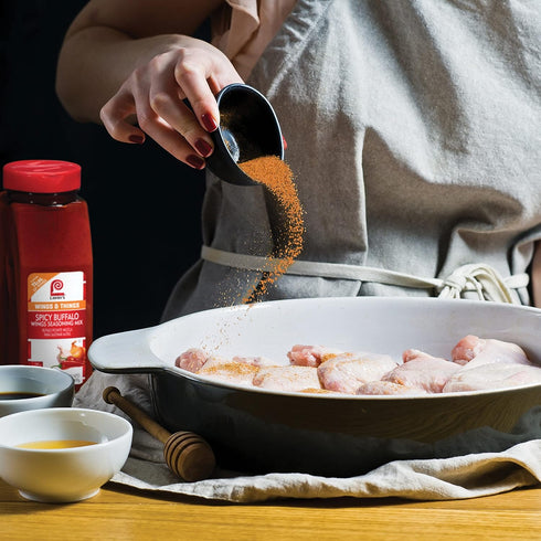 Lawry's Spicy Buffalo Wings Seasoning Mix, 21.5 oz - One Container of Spicy Buffalo Powder for Chicken Wings & More