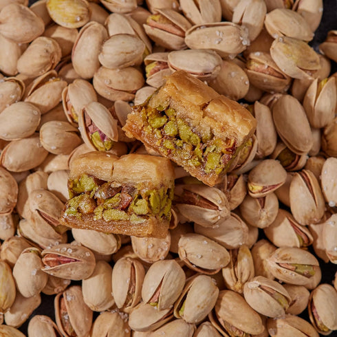 6 Pack (3 Pack) (Pack 6, Snacklava Pistachio Baklava Bites - Pieces per - No Artificial Ingredients, Colors