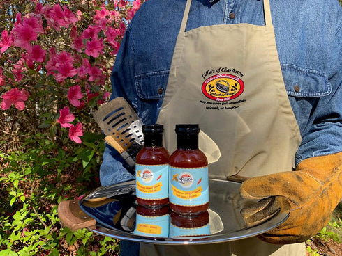 2-10 oz. Lillie's of Charleston Chucktown Stinger (Hot Sauce + Honey) | Natural, No Preservatives, Vegan | Great