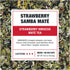 200 16oz Tiesta Tea - Strawberry Samba Mate, Loose Leaf, Strawberry Hibiscus Mate Tea, High Caffeinated Fruit Blend