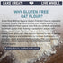 5 Lb Great River Milling Organic Oat Flour | Gluten Free Whole Grain Flour | Non-GMO, Kosher, Vegan Certified |