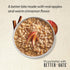 100 Packets, 10 (Pack 6) Better Oats Calorie Apples and Cinnamon Oatmeal Instant Breakfast with Flax Seeds and Natural