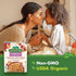 12 oz Cascadian Farm Organic Cinnamon Apple Cereal, No Added Sugar, Made with Whole Grain, Non-GMO