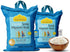 4-Pound 4lbs (1.81kg) Asian Kitchen Crystal Sona Masoori Aged Rice Bag, Short Grain Rice ~ All Natural | Gluten