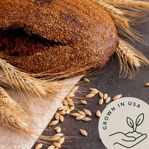 (5.8lb) Be Still Farms Organic Soft White Wheat Berries - Healthy Whole Grains Bulk - Ideal for Feeder Oats, Flour