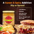 8 oz Ben's Sweet & Hot Mustard Spicy Mustard Dipping Sauce and Yellow Mustard Spread Deli Mustard All Natural Mustard