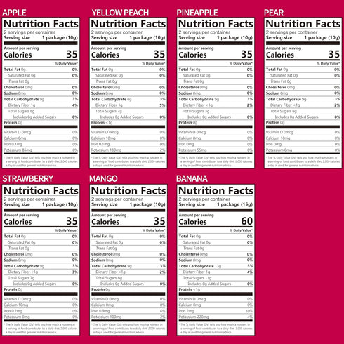 12 Pack Pack, 0.35 Oz ONETANG Freeze-Dried Mixed Fruit, Single-Serve Non GMO, Kosher, No Add Sugar, Gluten free, Vegan