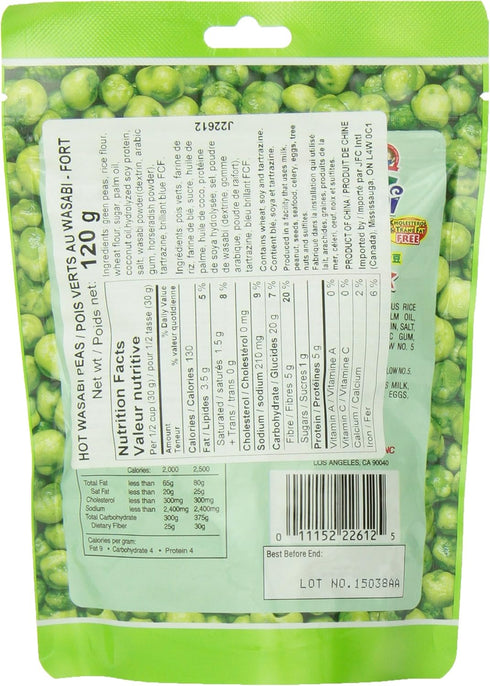 HAPI 4.23 oz Wasabi Coated Green Peas