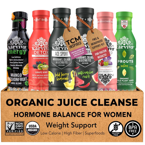 Karviva Juice Cleanse For Women's Health & Hormonal Balance | Ancient Remedies