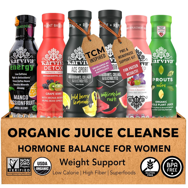 Karviva Juice Cleanse For Women's Health & Hormonal Balance | Ancient Remedies