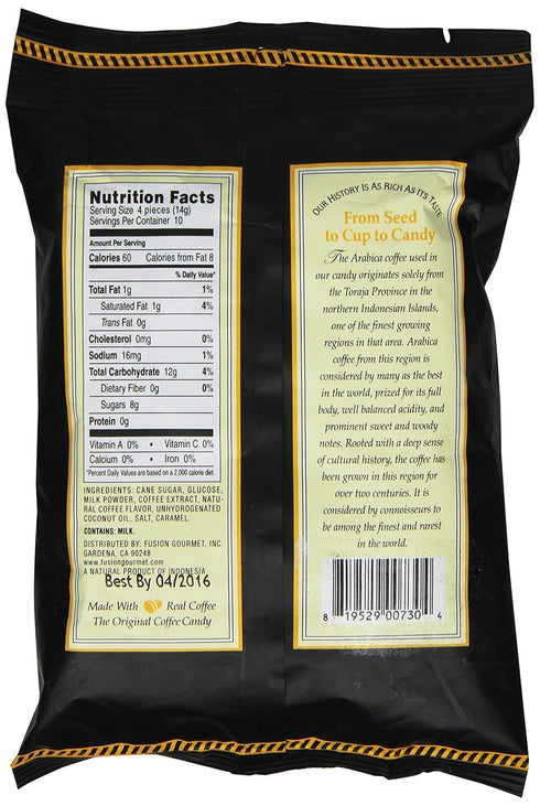 (42 Bali's Best Coffee Candy Individually Wrapped pcs)