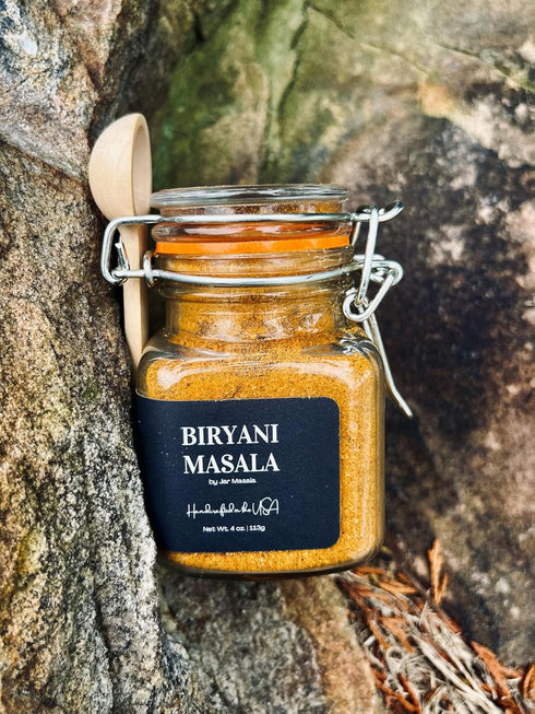 4 oz. Gourmet Biryani Masala - | Handcrafted, authentic Indian spice blend, perfect for stews, meat and rice, chana