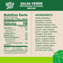 15.5 oz Late July Snacks Salsa Verde with Roasted Tomatillos, Medium, Jar