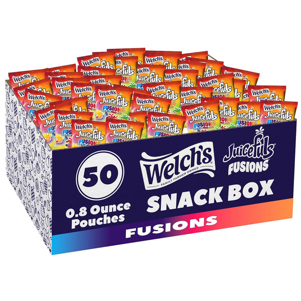 Welch's Fruit Snacks, Juicefuls Fusions, Assorted Fruit Flavor, Bulk Pack, Gluten Free,