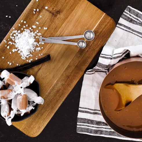 (20 oz) Taras Gourmet Sea Salt Caramels | All Natural Candy | Creamy & Individually Wrapped with Real Butter