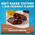 Clif Kid ZBar 11g (6 Pack) Zbar - Chocolate Brownie - Soft-Baked Energy Snack Bars - Non-GMO - Whole Grains - USDA