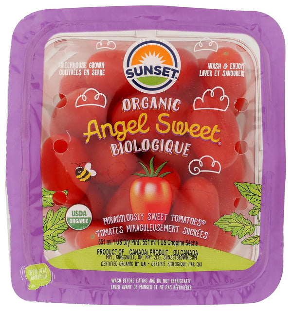 Sunset Angel Sweet Grape Tomatoes, 1 pint