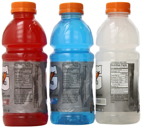 Pack, 480 Gatorade Drink Variety Fluid Ounce