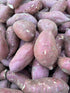Generic 5 Pounds Fresh Japanese White Sweet Potatoes Yam - Red Skin - White Flesh - Large Size Roots - Produce
