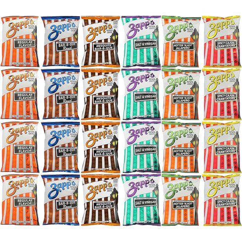 Potato Chips, New Orleans Kettle Style, (1.5 Ounce (Pack of 24))