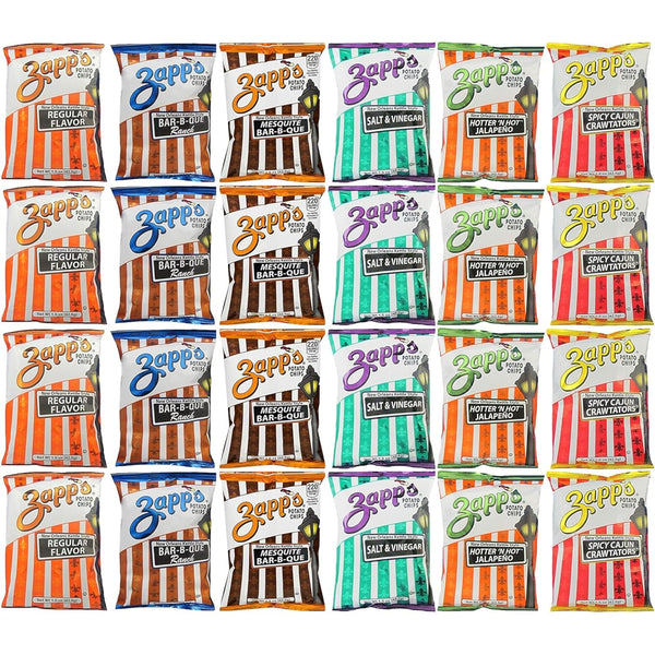Potato Chips, New Orleans Kettle Style, (1.5 Ounce (Pack of 24))