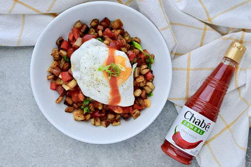 Chabé Sambal Chili Sauce, Vegan Sweet Chili, Spicy Ketchup, Sriracha, 10.9 Fl Oz (Pack of 1)