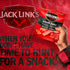 11g 100% 2.5 oz. Jack Link's Bacon Jerky, Hickory Smoked - Flavorful Ready to Eat Meat Snack with of Protein per