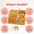 6 Valentines Day Nuts Gift Box Healthy Valentine Gifts for Men Love Heart Shaped Platter and Lid with Assorted Premium