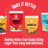 Lakanto Sugar Free Chocolate Chip Cookie Mix, Gluten Free, Keto Friendly, Vegan, 12 Cookies, Sweetened with Monk Fruit