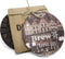 Compressed Pu-erh Tea Cake "Bru:ge Waffle," 7.1 Ounce (200 g) Thick Taste