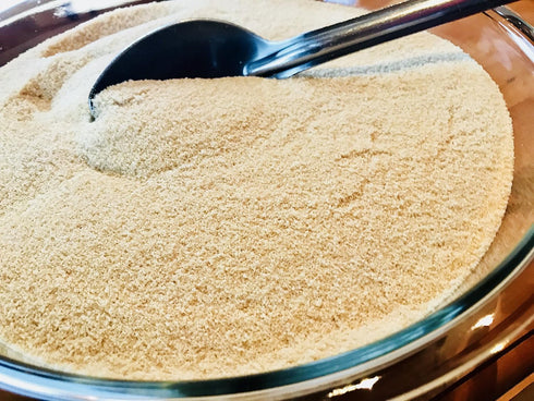 3 Barred Woods Maple Pure Organic Vermont Maple Sugar - Pound Jar - Maple Sugar Granulated