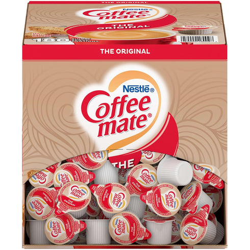 Nestle Coffee Mate Coffee Creamer, Original, Liquid Creamer Singles, Non Dairy, No